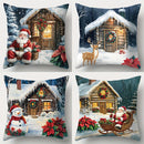 Christmas Snow View Pillowcase - Ljojo Branded Cozy Home Decor
