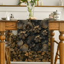 Ljojo 3D Effect Table Runner for Farmhouse Dining and Wedding Decor
