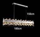 Ljojo LED Chandelier for Modern Dining Room Indoor Lighting