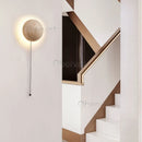 Natural Travertine Wall Light Yellow Stone LED Indoor Corridor Aisle Bedside Stair Atmosphere Lighting by Ljojo