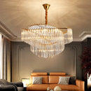 Ljojo Modern Lustre Crystal Chandelier: LED, Living Room, Dining, Bedroom, Kitchen, Pendant Light