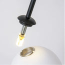 Ljojo Minimalist Line LED Pendant Light for Living Room and Bedroom