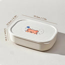 Ljojo 3-Grid Refrigerator Food Storage Box for Kitchen Fresh-keeping