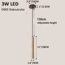 LED Hanging Lamp Yellow Travertine for Kitchen Island Dining Room Chandelier Ljojo