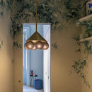 Ljojo Modern Italian Bubble Glass Chandelier LED Pendant Light for Living Bedroom