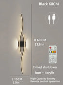 Ljojo LED Hyperbolic Wall Lamp for Modern Home Lighting