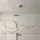 Modern LED Pendant Light for Living Dining Kitchen Chandelier by Ljojo - Minimalist Home Decor Fixtures