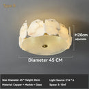 Marble Led Chandelier For Living Room - Elegant Nordic Pendant Light by Ljojo