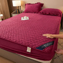 Ljojo Maternal & Infant Crystal Fleece Padded Sheet - All-Inclusive Mattress Cover