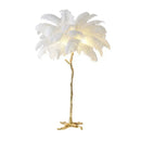 Nordic Resin Feather LED Floor Lamp for Luxury Home Decor by Ljojo