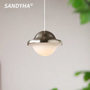 Adjustable Nordic Retro Pendant Light for Bedroom Bar Restaurant Stylish Lighting Fixture by Ljojo