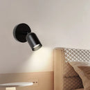 Ljojo Macaron Iron Wall Lamp: Modern Nordic Rotatable LED Light for Home Decor