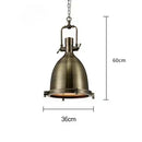 Industrial Retro LED Pendant Lamp Metal Chandelier for Stylish Indoor Lighting - Ljojo