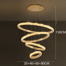 Ljojo LED Pendant Chandeliers for Staircase | Modern Home Decor Hanging Light