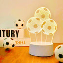 3D Football Night Light USB Sports Decoration Creative Table Lamp Home Decor Ljojo