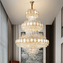 Ljojo Loft Apartment Villa Living Room Crystal Chandelier - Simple European Crystal Lamps