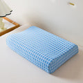 Ljojo Memory Foam Pillow Neck Protector Orthopedic Thai Latex Ice Cooling Pillow
