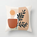 Ljojo Mid Century Geometry Abstract Pillow Case for Home Sofa Decor