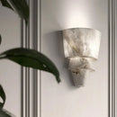 Italian Art Deco Marble Wall Light Sconce for Dining Room by Ljojo