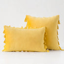 Black Tassel Pillowcases by Ljojo - Velvet Holiday Home Decoration Gift