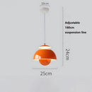 Ljojo Medieval Bauhaus Aluminum LED Pendant Light - Adjustable Hanging Wire Home Decor Lighting