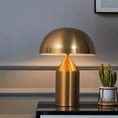 Ljojo Italian Designer Mushroom Table Lamp Led Desk Light White Glass Modern Home Decor