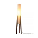 Nordic Retro Solid Wood Floor Lamp for Living Room - Original Fabric Decoration Lighting by Ljojo
