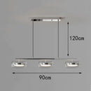 Modern Minimalist Glass LED Pendant Chandelier by Ljojo - High-end Home Decor Fixture
