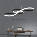 Ljojo LED Cord Pendant Chandelier - Nordic Design - 48w Hanging Lamp