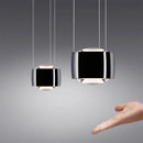 Ljojo Modern Aluminum LED Pendant Light with Dimming Remote Control