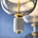 Modern Luxury Glass LED Pendant Chandelier Lamps by Ljojo for Home Decor Lighting
