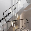 Ljojo LED Pendant Light Chandeliers for Living Room Staircase Indoor Lighting