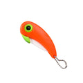 Ljojo Mini Bird Ceramic Knife: Portable & Foldable Kitchen Tool
