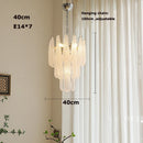 Ljojo Murano Glass E14 LED Indoor Chandelier for Villa - French Art Home Deco