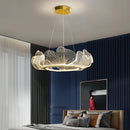 Ljojo LED Lotus Leaf Ceiling Chandelier for Home Decor and Light Fixtures