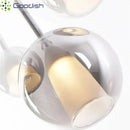Nordic Glass Bubble LED Pendant Lights Chandeliers for Living Room by Ljojo