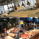 Ljojo 250W Heat Lamp Pendant Light for Food Heating or Holding