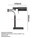 Ljojo Luxury Black Leather Desk Lamp for Hotel Sales Office