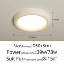 LED Cream Nordic Flower Ceiling Light for Bedroom and Bathroom by Ljojo