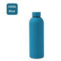 Ljojo 500ml Stainless Steel Vacuum Insulated Thermos Cup - Hot & Cold Sports Travel Mug