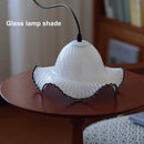 Glass Hat Pendant Light Medieval French Restaurant Bedroom Lamp by Ljojo