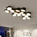 Ljojo Modern Alloy Ceiling Chandelier for Home Living Room Bedroom Lighting