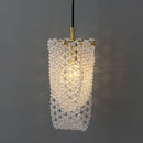 French Retro Copper Beaded Chandelier Bar Counter Pendant Lighting by Ljojo