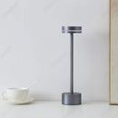 Ljojo LED Table Lamp: Rechargeable Touch Three-tone Lighting for Home and Decor