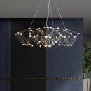 Ljojo Modern Minimalist LED Pendant Light Star Sky Chandelier for Living Room Home Decor