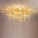 Ljojo Modern Crystal LED Chandeliers | Luxury Ceiling Lamp for Living Room Kitchen Hotel Hall