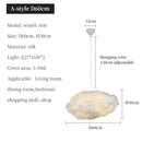 Modern Cloud LED Pendant Light for Living Room Dining Bedroom by Ljojo