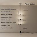 Ljojo Marble Designer Floor Lamp - LED Lighting for Living Room & Bedroom