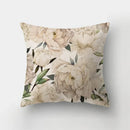 Deer Animal & Natural Leaves Cushion Cover by Ljojo - Home Decoration