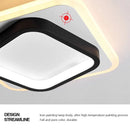 Ljojo LED Ceiling Light: Modern Surface Mount Fixture for Home Decor.